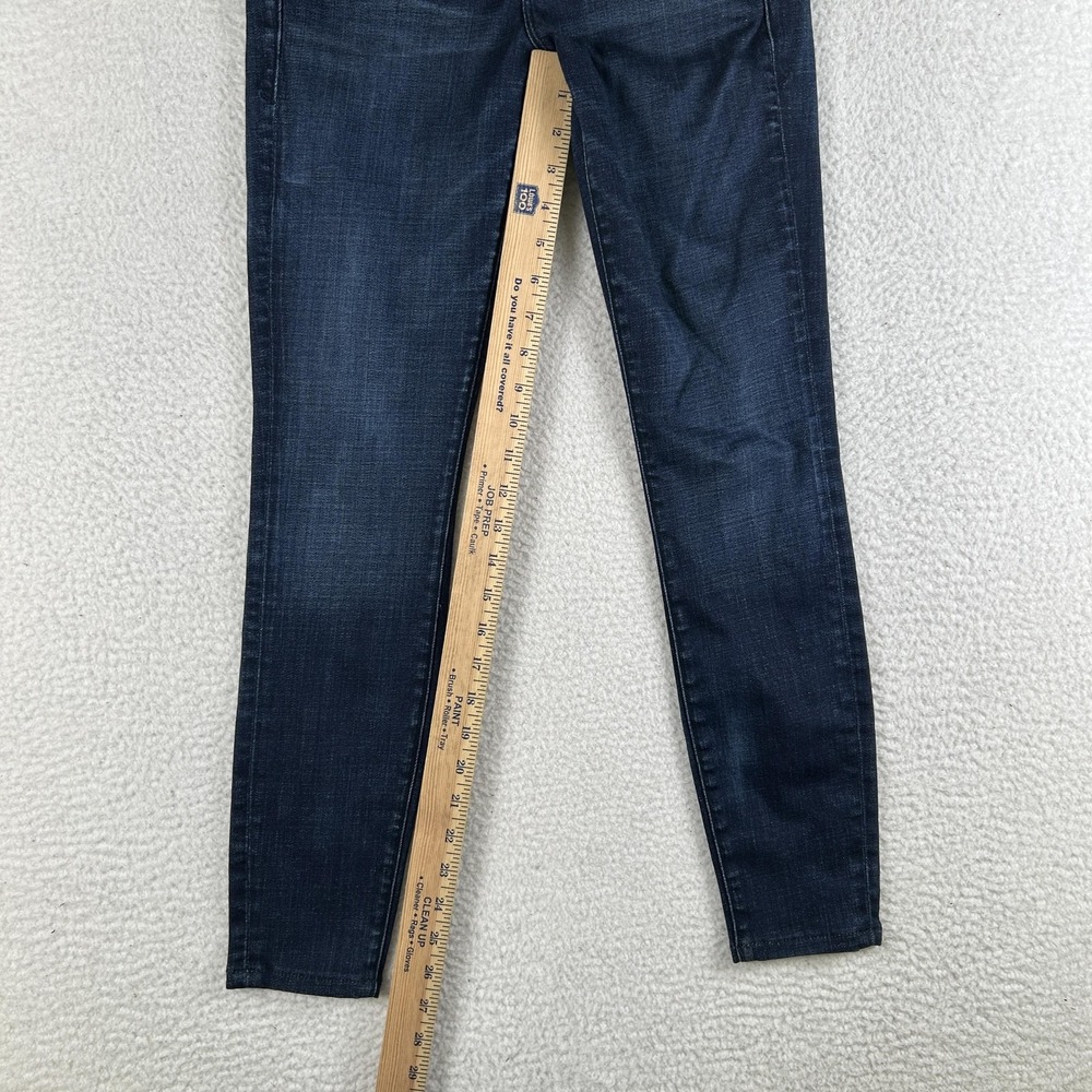 Good American Jeans Womens 2/26 Dark Wash Good Legs Skinny Stretch Denim Ankle - Picture 14 of 16